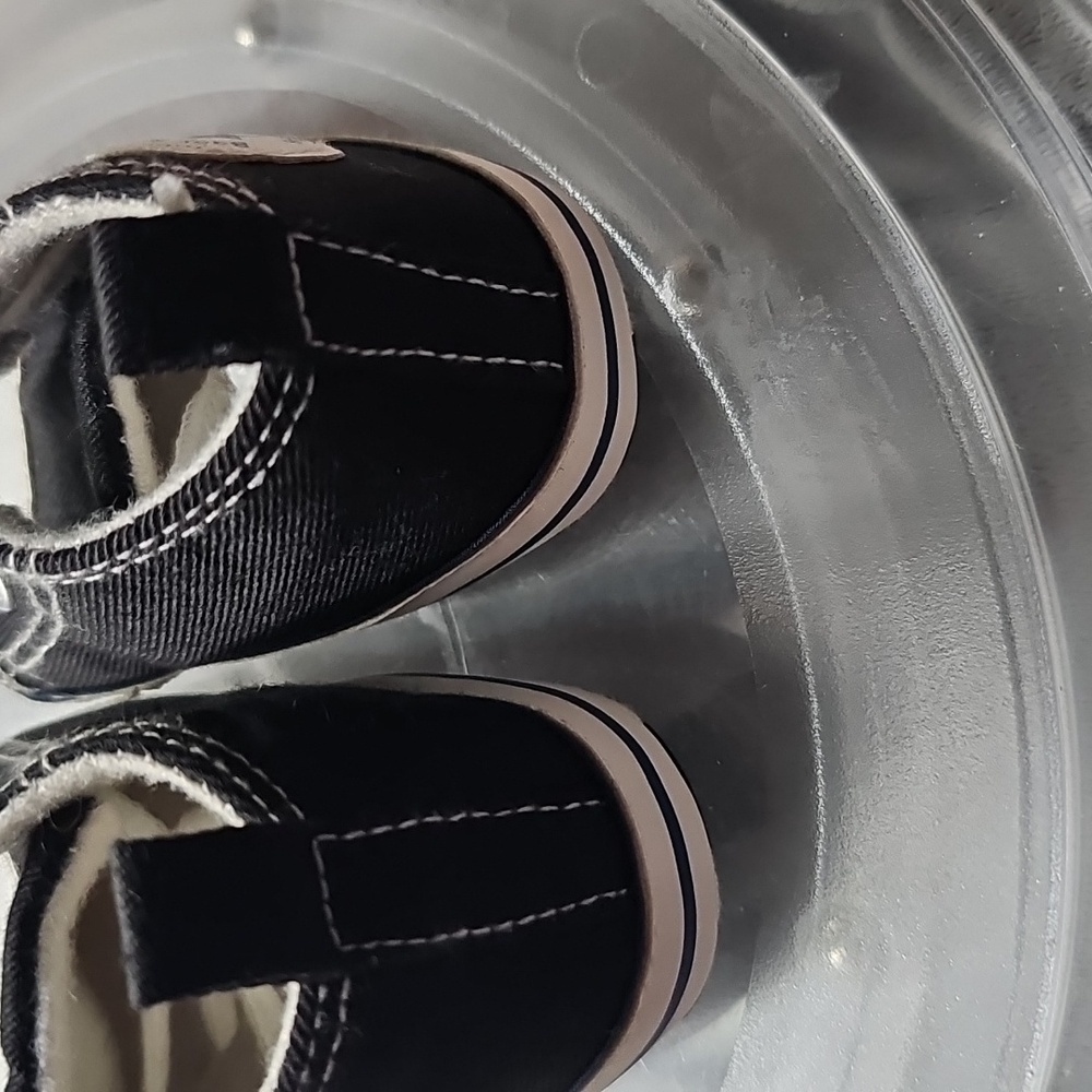 I Baby Black and White Sneakers - Picture 4 of 7
